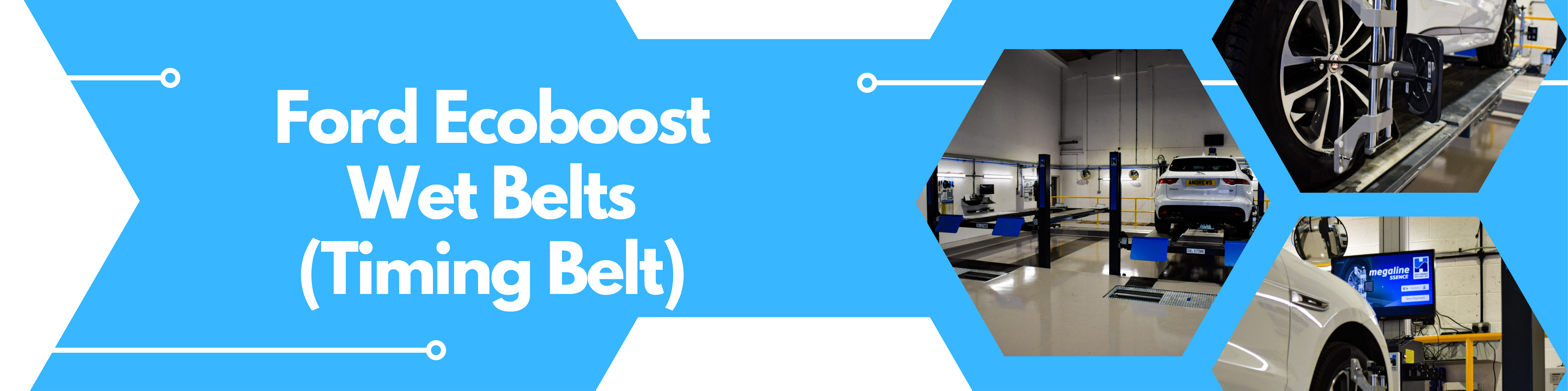 Ford Ecoboost Wet Belt (Timing Belt) Replacement at Andrews Car Centre, Lincoln